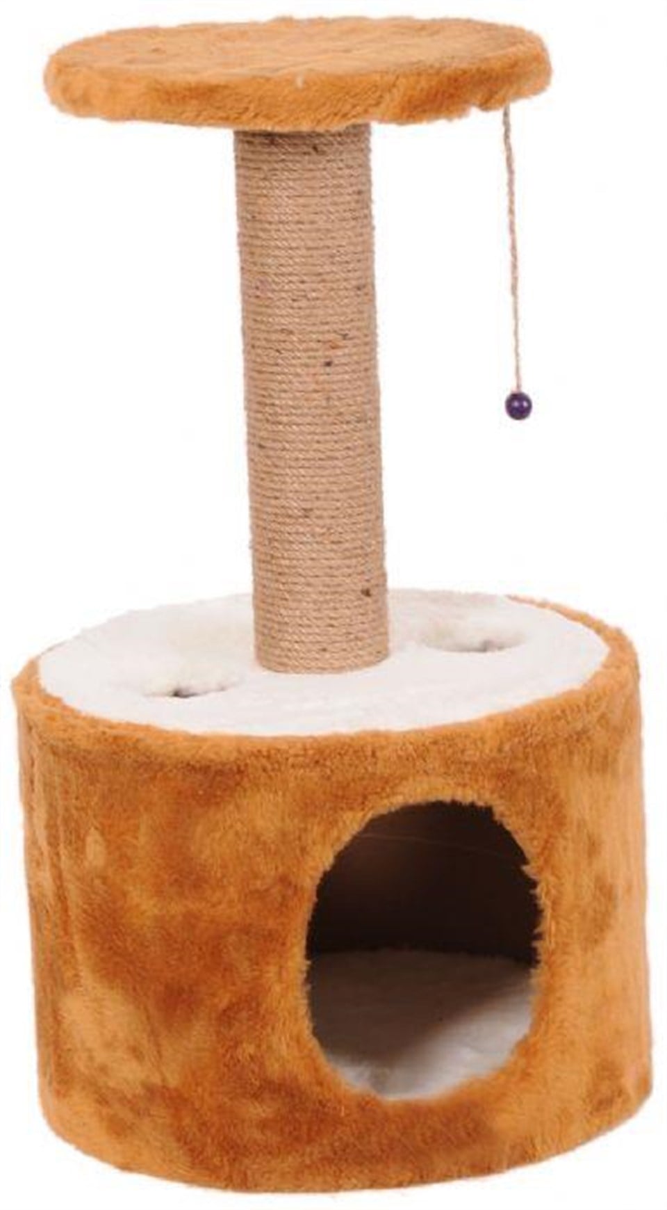 CY02KV-CATLİFE SİLİNDİR YUVALI TIRMALAMA KAHVERENGİ 72CM