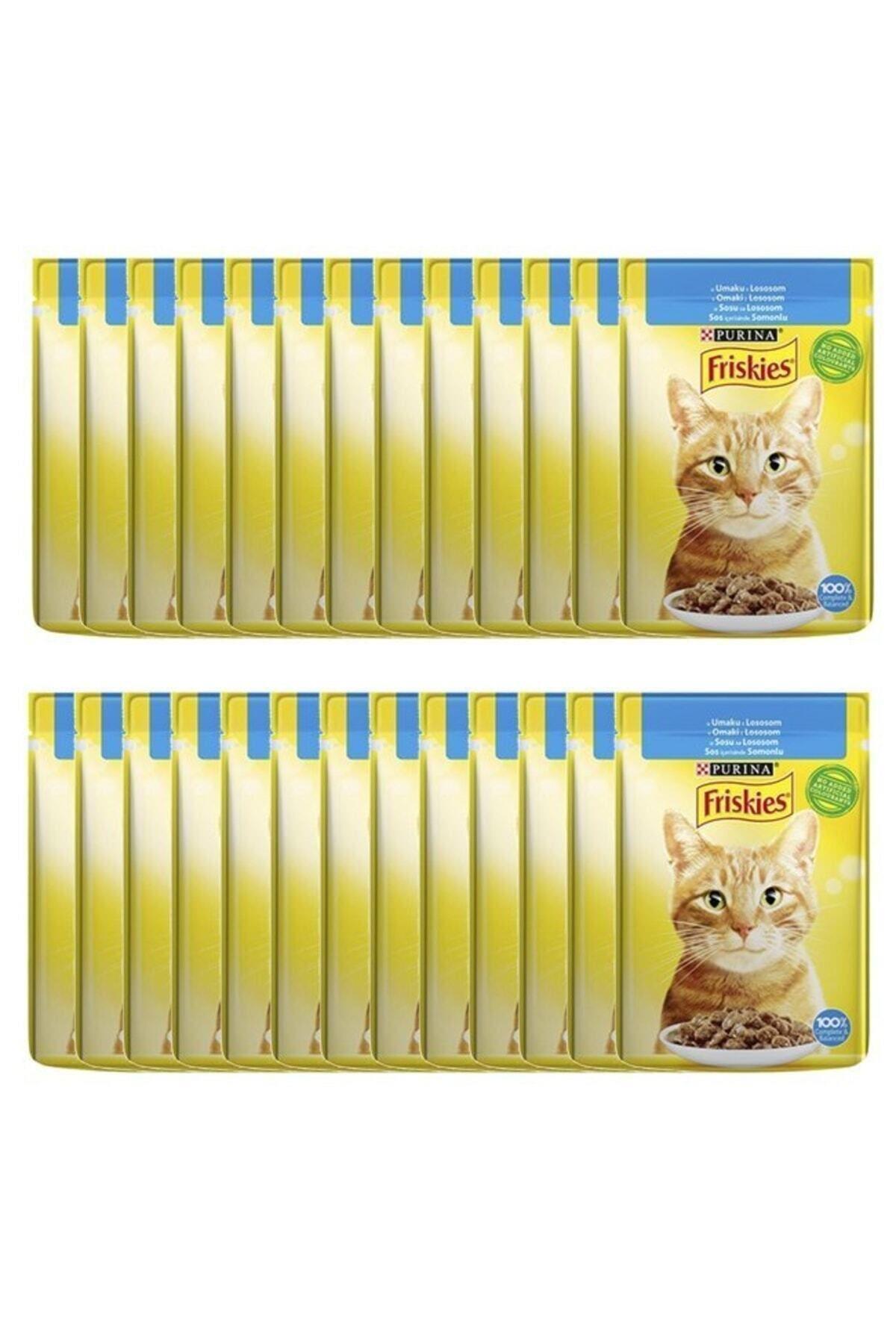 Friskies Somonlu 85 gr 26'lı Yetişkin Kedi Yaş Maması