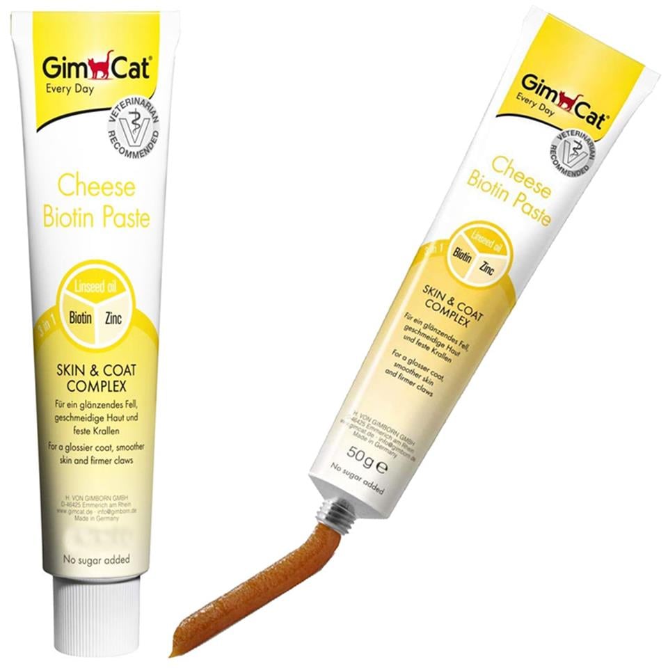 GimCat Biyotinli ve Peynirli Güzellik Macunu 50gr