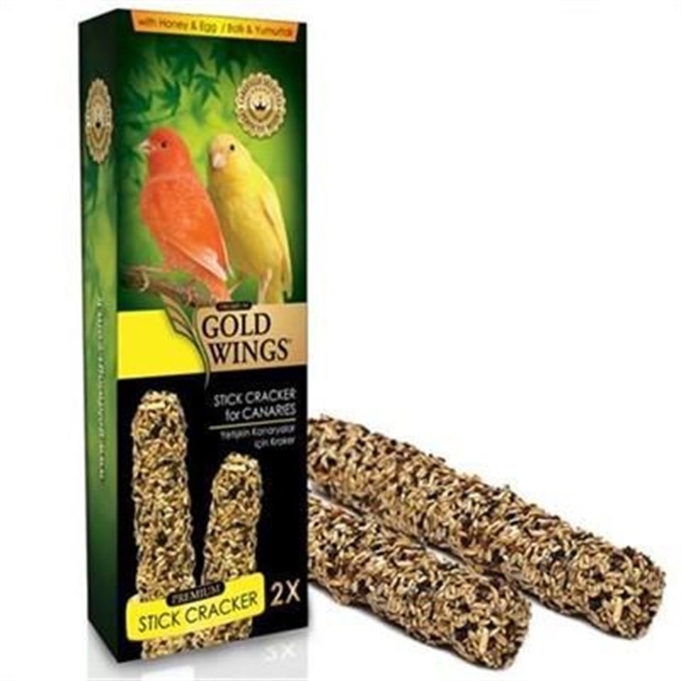 GWP-020 GW PREMİUM KANARYA 2Lİ KRAKER KUTULU BALLI 