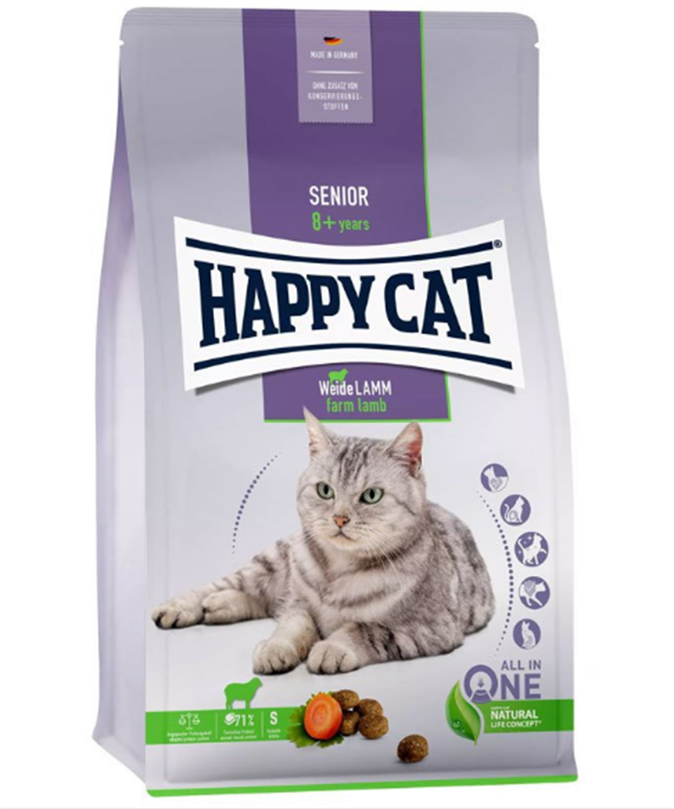 Happy Cat Senior Weide Lamm 4 Kg