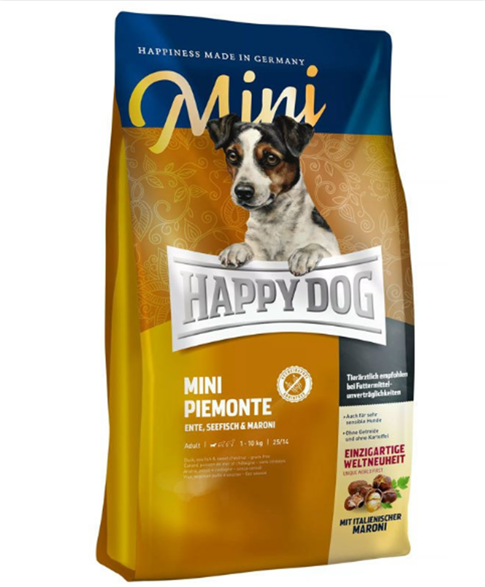 Happy Dog Mini Piemonte Ördekli Balıklı 4 Kg