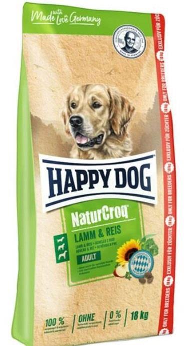 Happy Dog NaturCroq Kuzu Etli Köpek Maması 15Kg+3Kg (18 Kg)