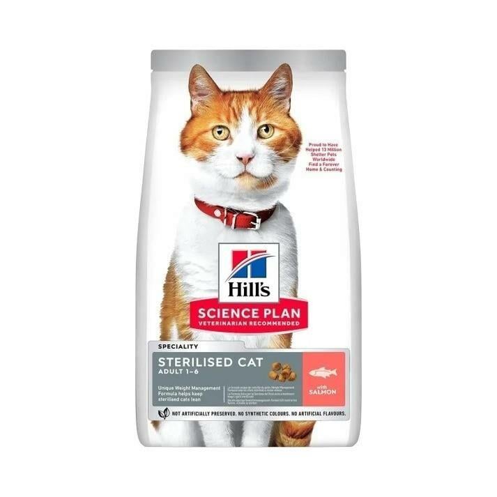 Hills Sterilised Somon Balıklı Kısırlaştırılmış Kedi Maması 3 Kg