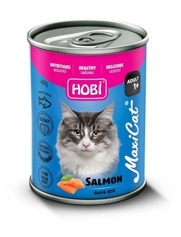 Hobi Maxicat Somonlu 400 gr Yetişkin Kedi Konservesi