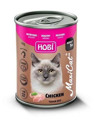 Hobi Maxicat Tavuklu 400 gr Yetişkin Kedi Konservesi