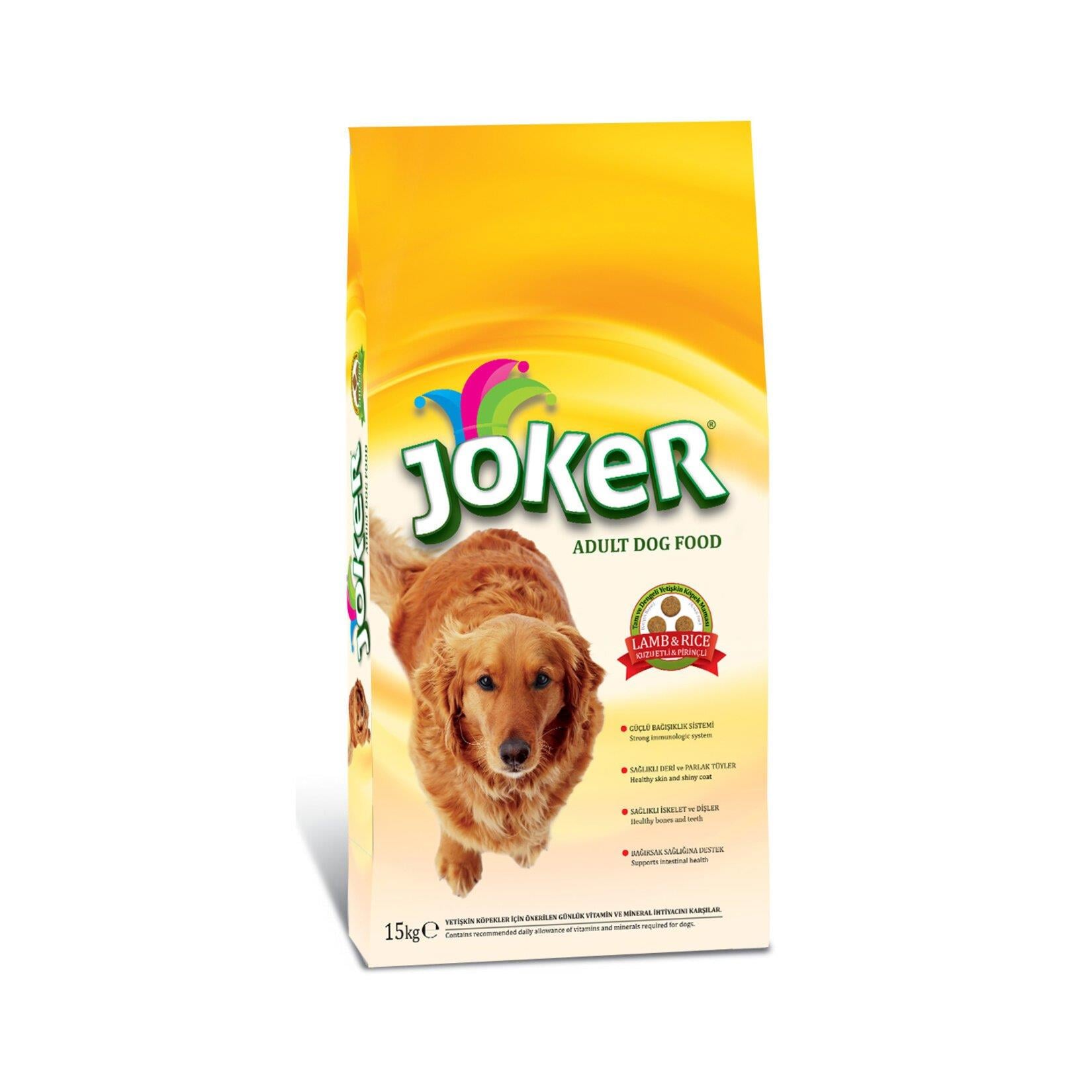 Joker Kuzu Etli 15 kg Yetişkin Köpek Maması