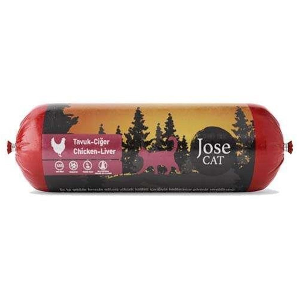 JOSECAT KEDİLER İÇİN TAVUK/CİĞER ETLİ SOSİS 70GR 