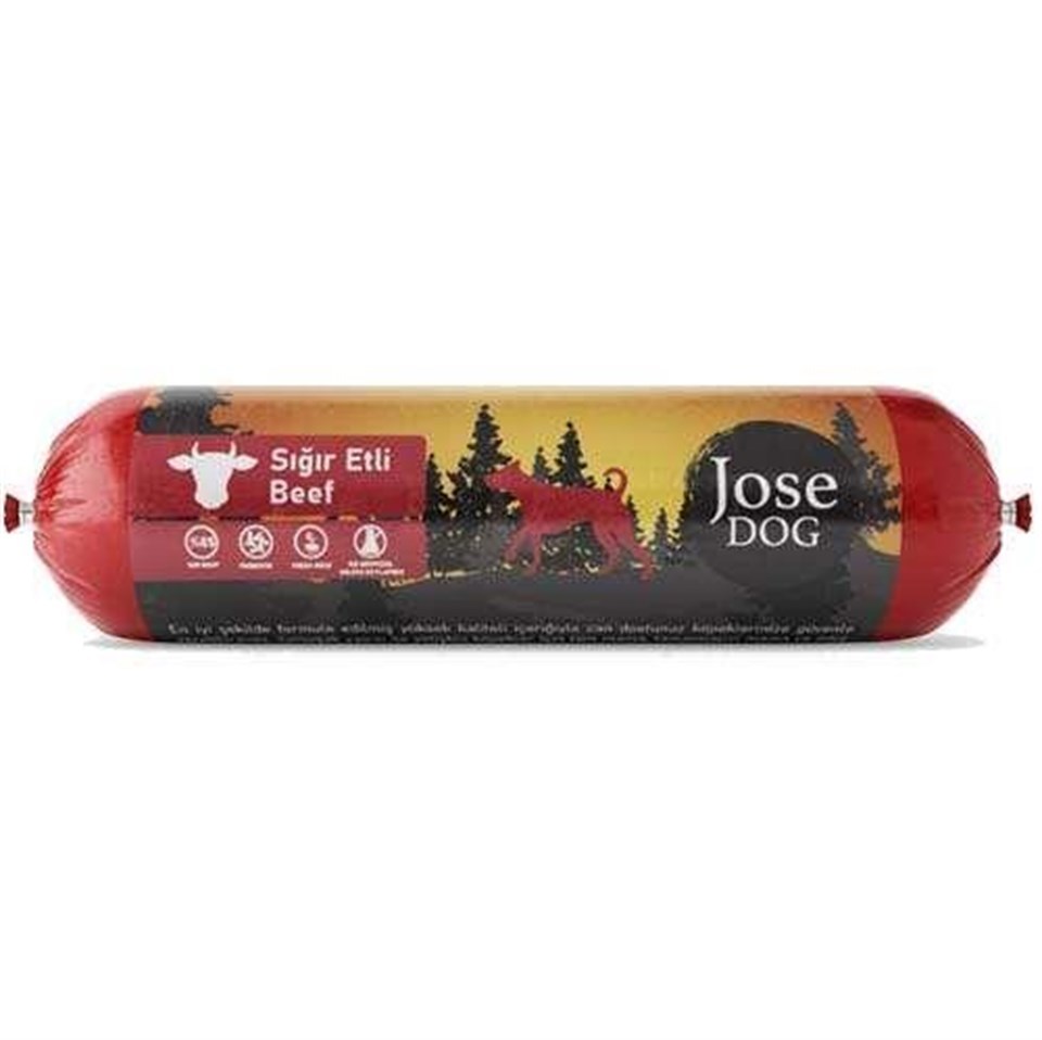 JOSEDOG KÖPEKLER İÇİN SIĞIR ETLİ SOSİS 90GR 
