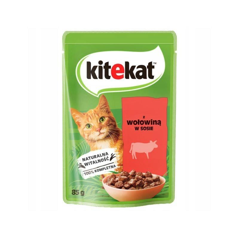 Kitekat Sığır Etli Kedi Yaş Maması 85 Gr