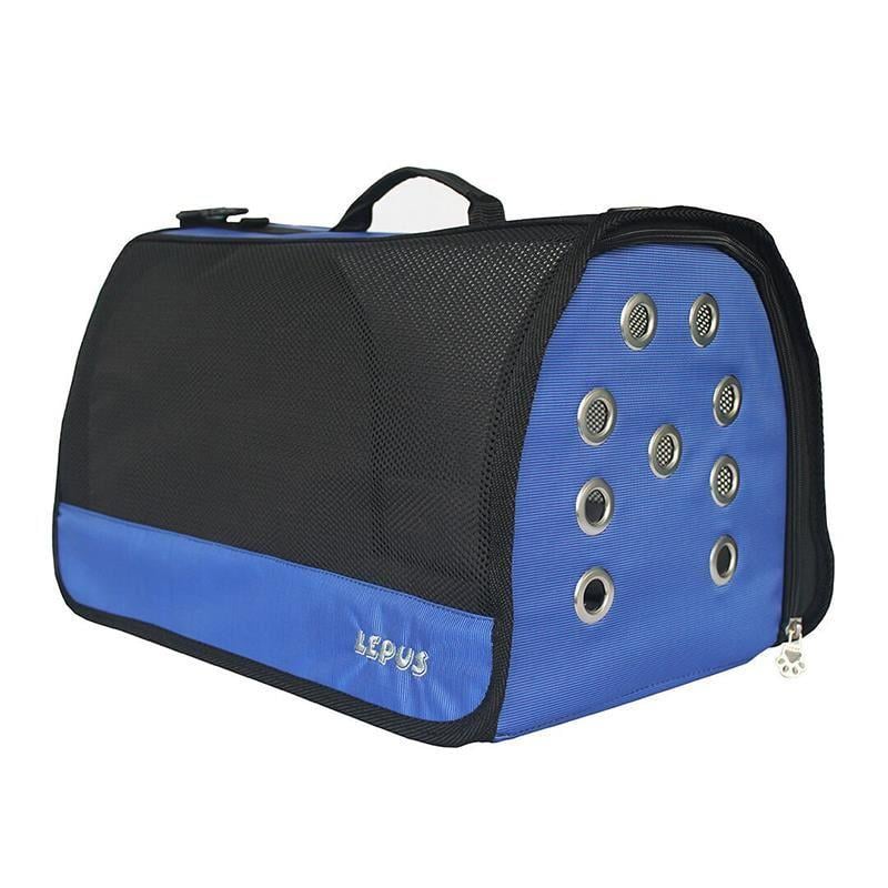 Lepus Mesh Bag Kedi Köpek Taşıma Çantası Mavi
