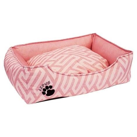 Lepus New Premium Köpek Yatağı Pembe XLarge