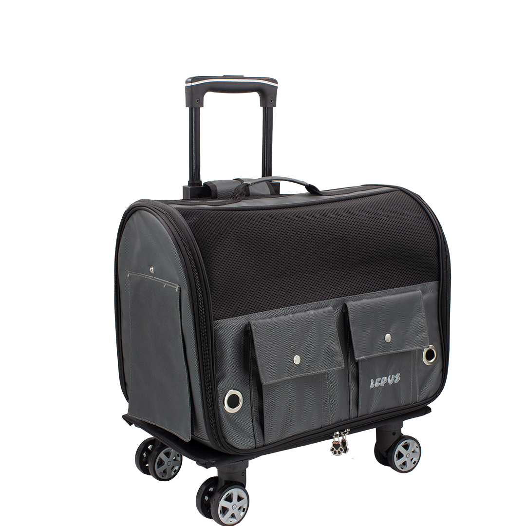 Lepus Travel Bag Kedi ve Köpek Taşıma Çantası - Gri