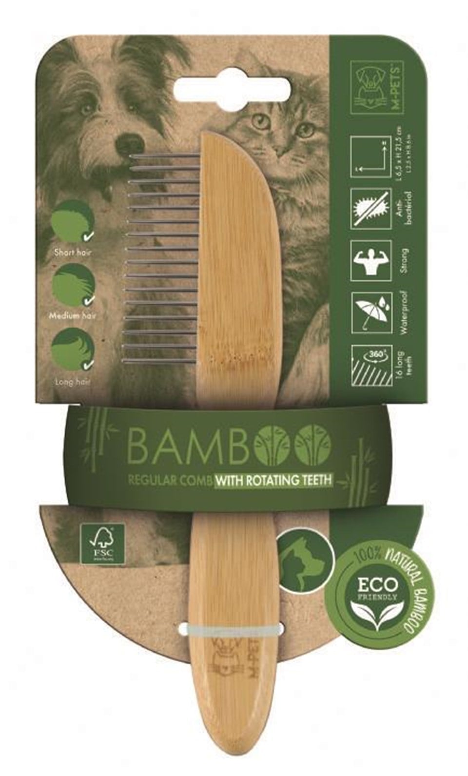 M-PETS BAMBOO TARAK