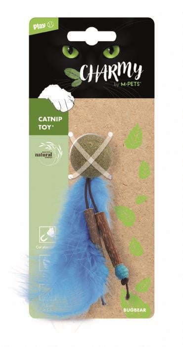 M-PETS CHARMY BUGBEAR CATNİPLİ KEDİ OYUNCAĞI BLUE