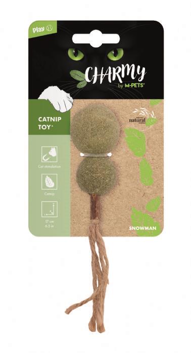 M-PETS CHARMY SNOWMAN CATNİPLİ KEDİ OYUNCAĞI