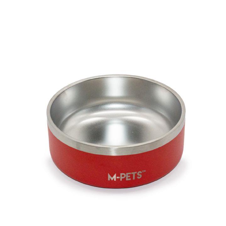 M-PETS ESKIMO ÇİFT CİDARLI MAMA KABI 1.25L RED