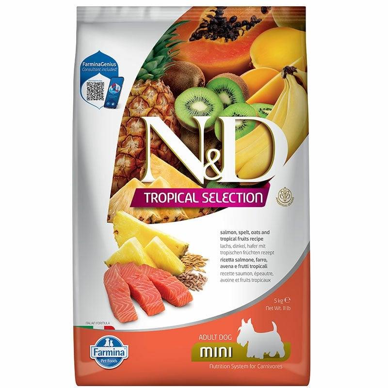 ND Dog Tropical Selection Salmon Mini Adult 5 Kg