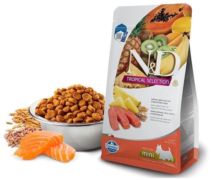 N&D TROPICAL SELECTION Somonlu Küçük Irk Yetişkin Köpek Maması 1,5 Kg