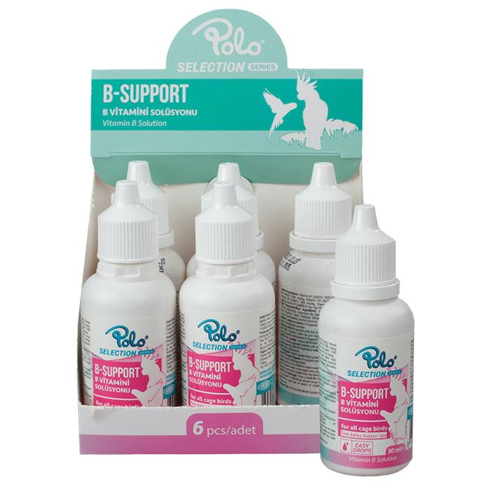 Polo B-Support 30Ml (B Vitamini Solusyonu) Kus Vitamini 30Ml