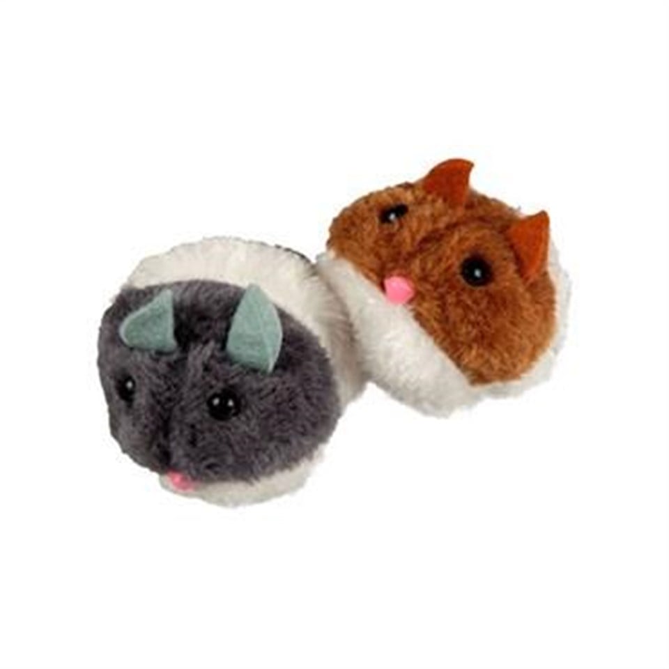 Polo Hareketli Fare Kedi Oyuncağı 6cm
