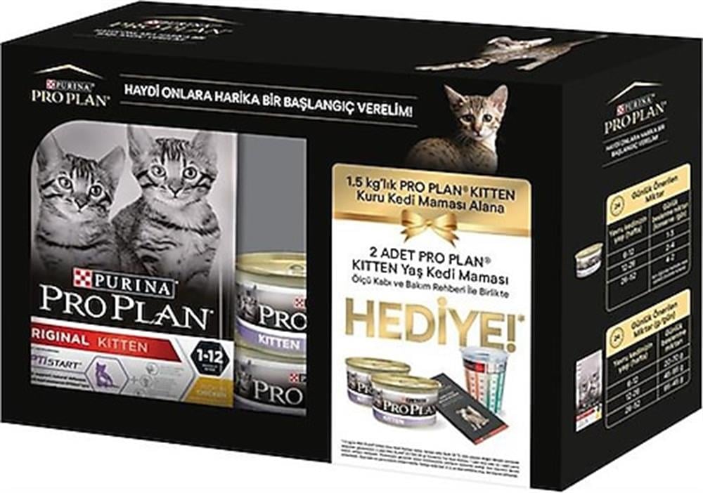 Pro Plan 1.5 kg Yavru Kedi Başlangıç Seti