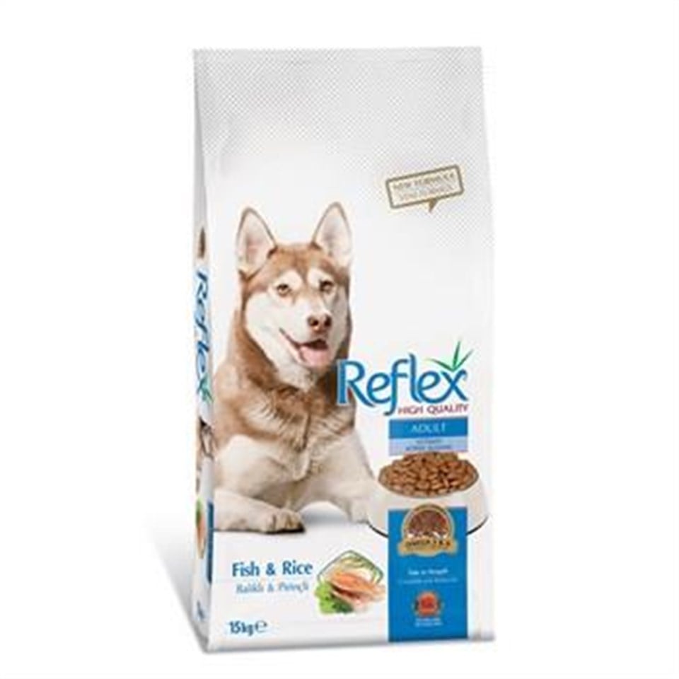 REFLEX 15KG ADULT DOG FISH
