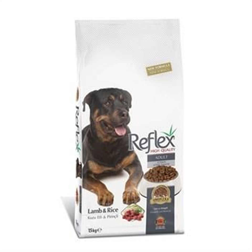 REFLEX 15KG ADULT DOG LAMB&RICE