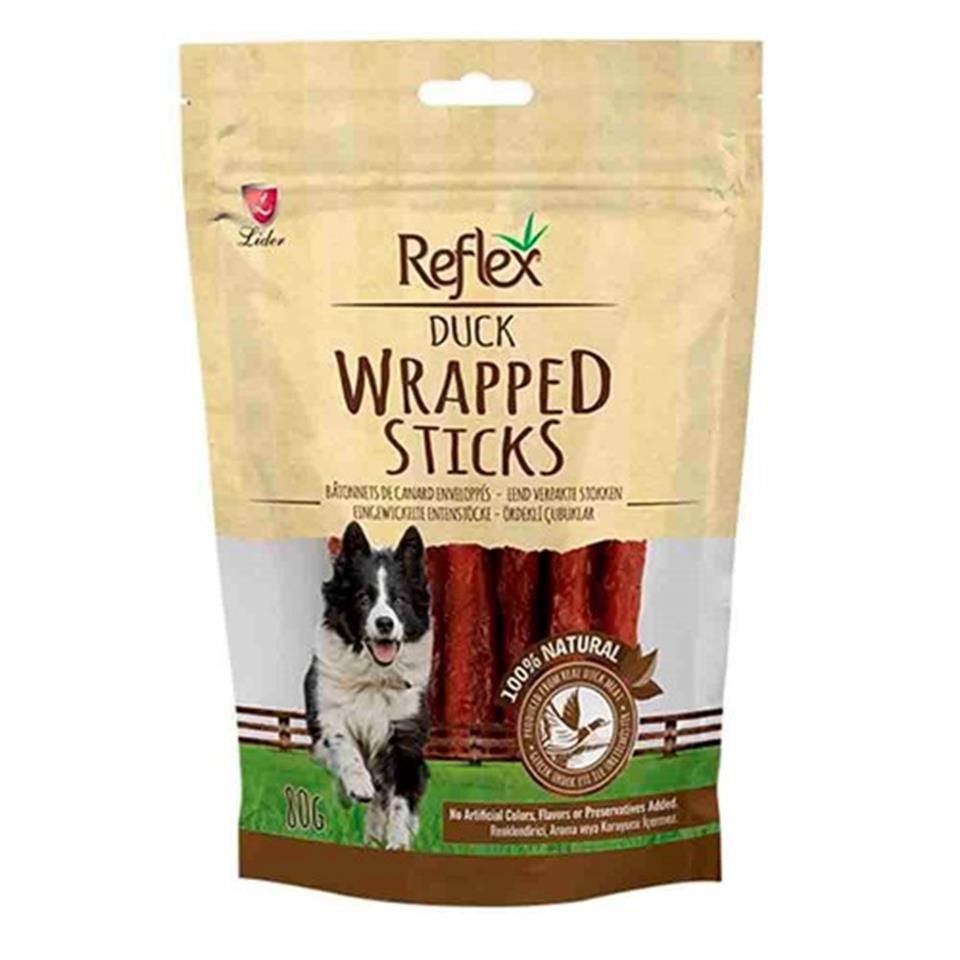Reflex Dog Ördekli Çubuklar Köpek Ödülü 80 Gr