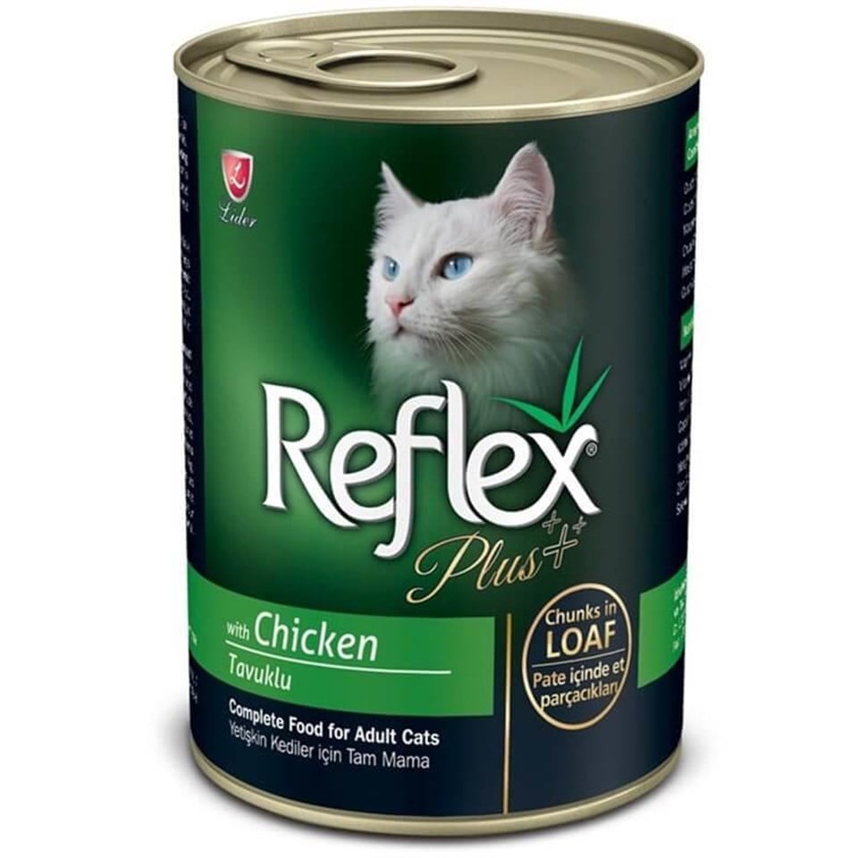 REFLEX  KEDİ KONSERVE TAVUK CHUNKS IN LOAF  400 GR