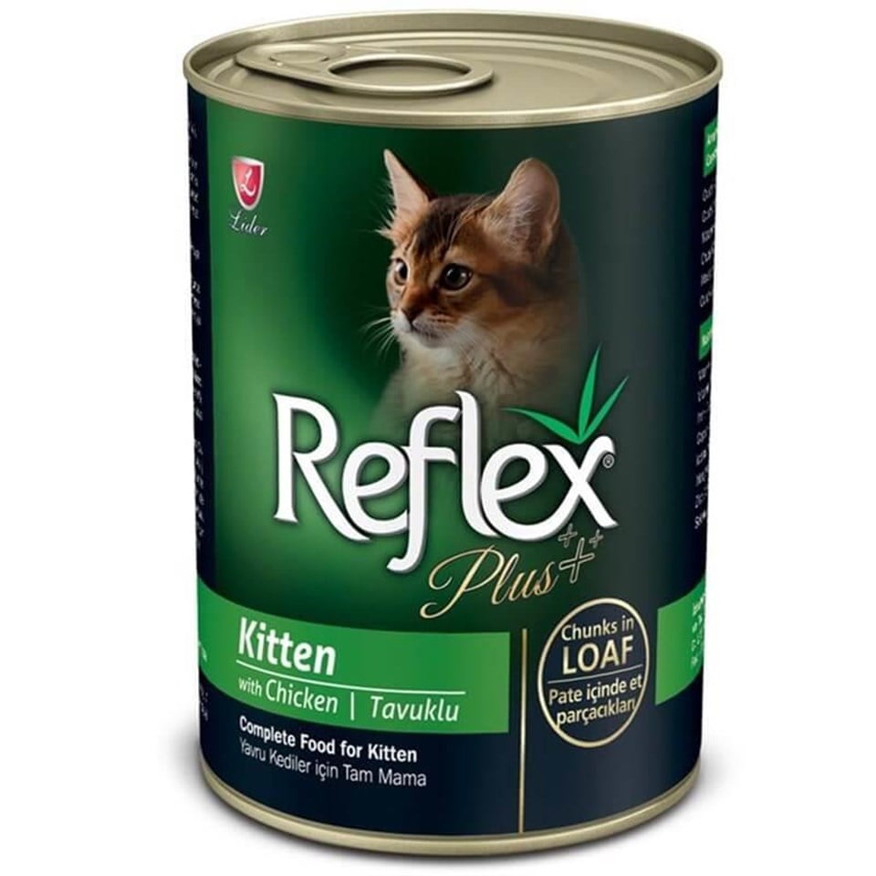 REFLEX KİTTEN TAVUKLU KONSERVE CHUNKS IN LOAF 400 GR
