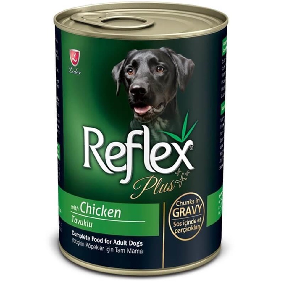 REFLEX  KÖPEK KONSERVE TAVUK  CHUNKS IN GRAVY 400 GR