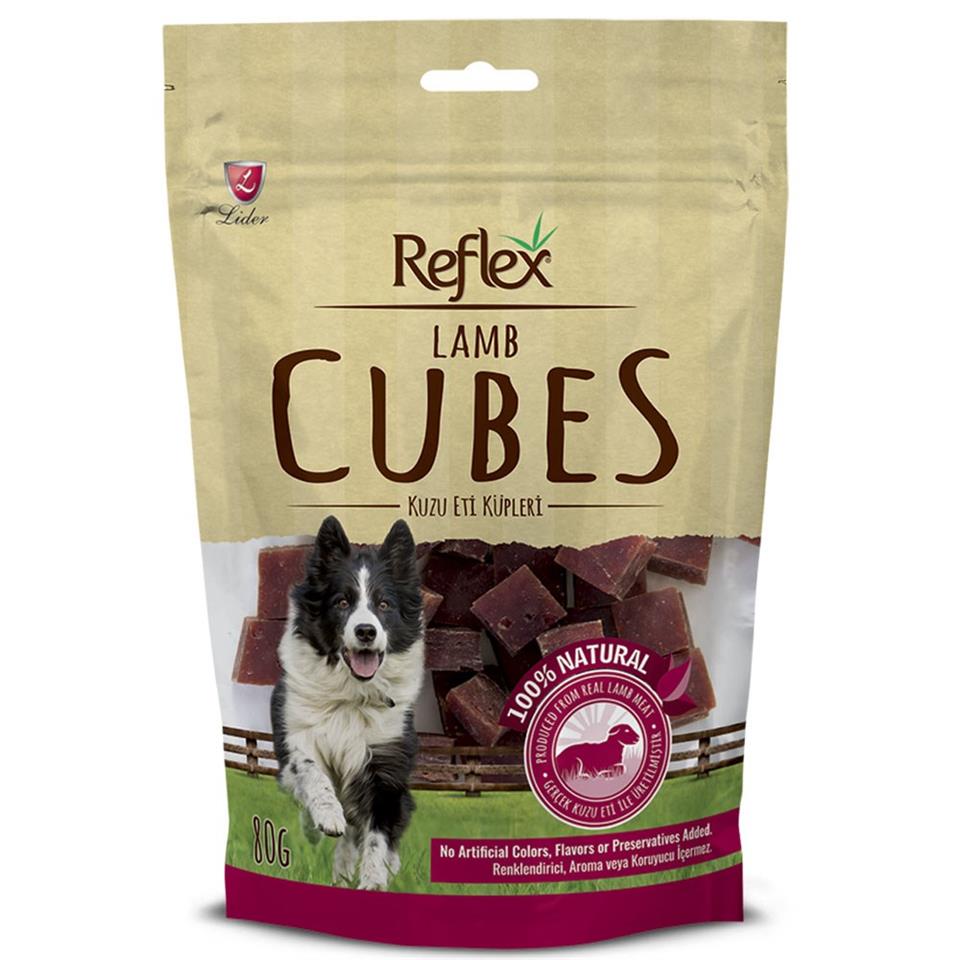 Reflex Kuzu Etli Küp Köpek Ödülü 80 Gr