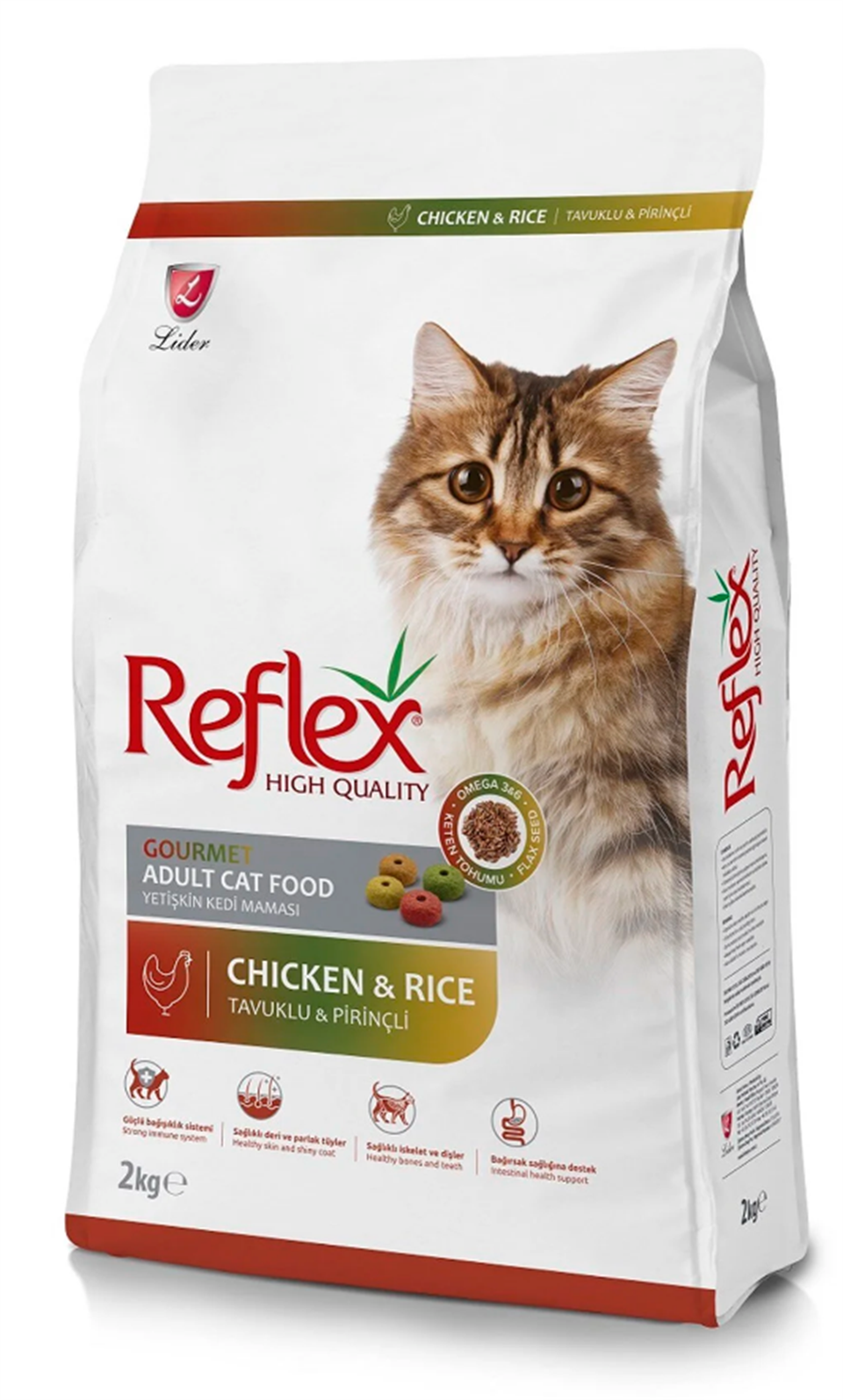 Reflex Multi Colour Yetişkin Kedi Maması Renkli 2 Kg