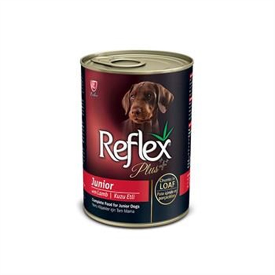 Reflex Plus Kuzu Etli Yavru Köpek Konservesi 400 Gr