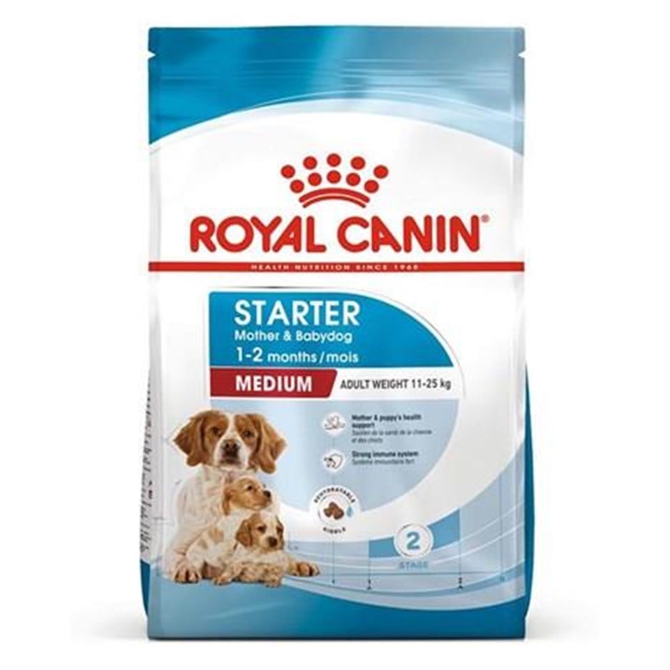 Royal Canin Medium Starter Orta Irk Anne ve Yavru Köpek Maması 4 Kg