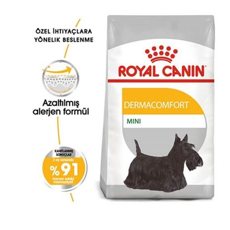 Royal Canin Mini Dermacomfort Küçük Irk Hassas Köpek Maması 3 Kg