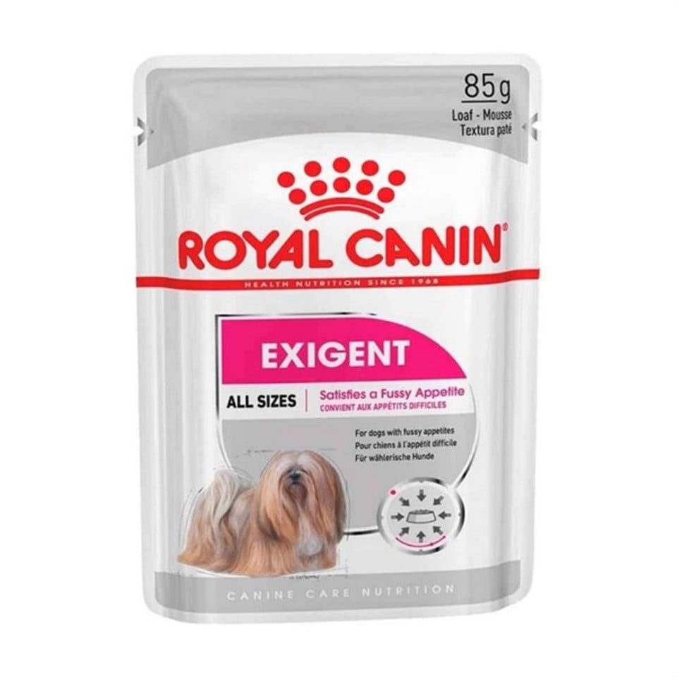 Royal Canin Pouch Exigent Adult Tüm Irklar İçin Köpek Yaş Maması 85 Gr