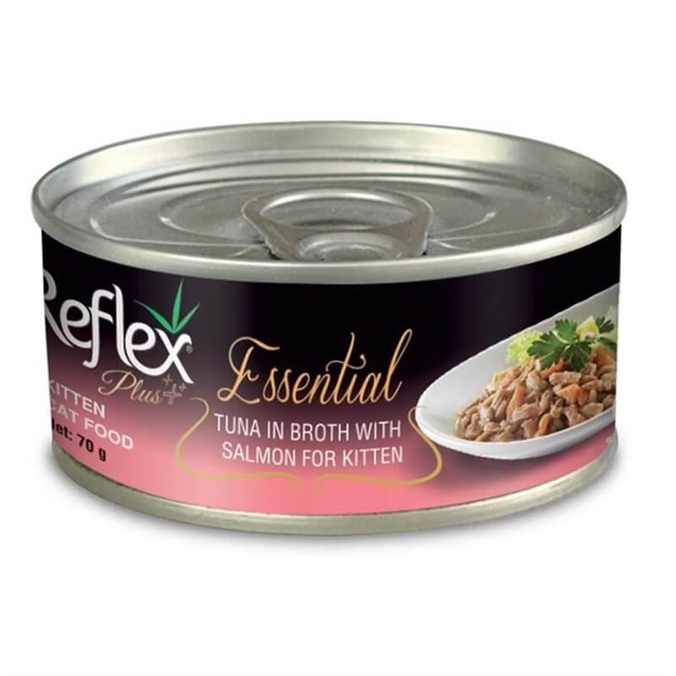 RP ESSENTIAL YAVRU KEDİ TON BALIKLI VE SOMONLU KONSERVE ET SUYU 70 GR
