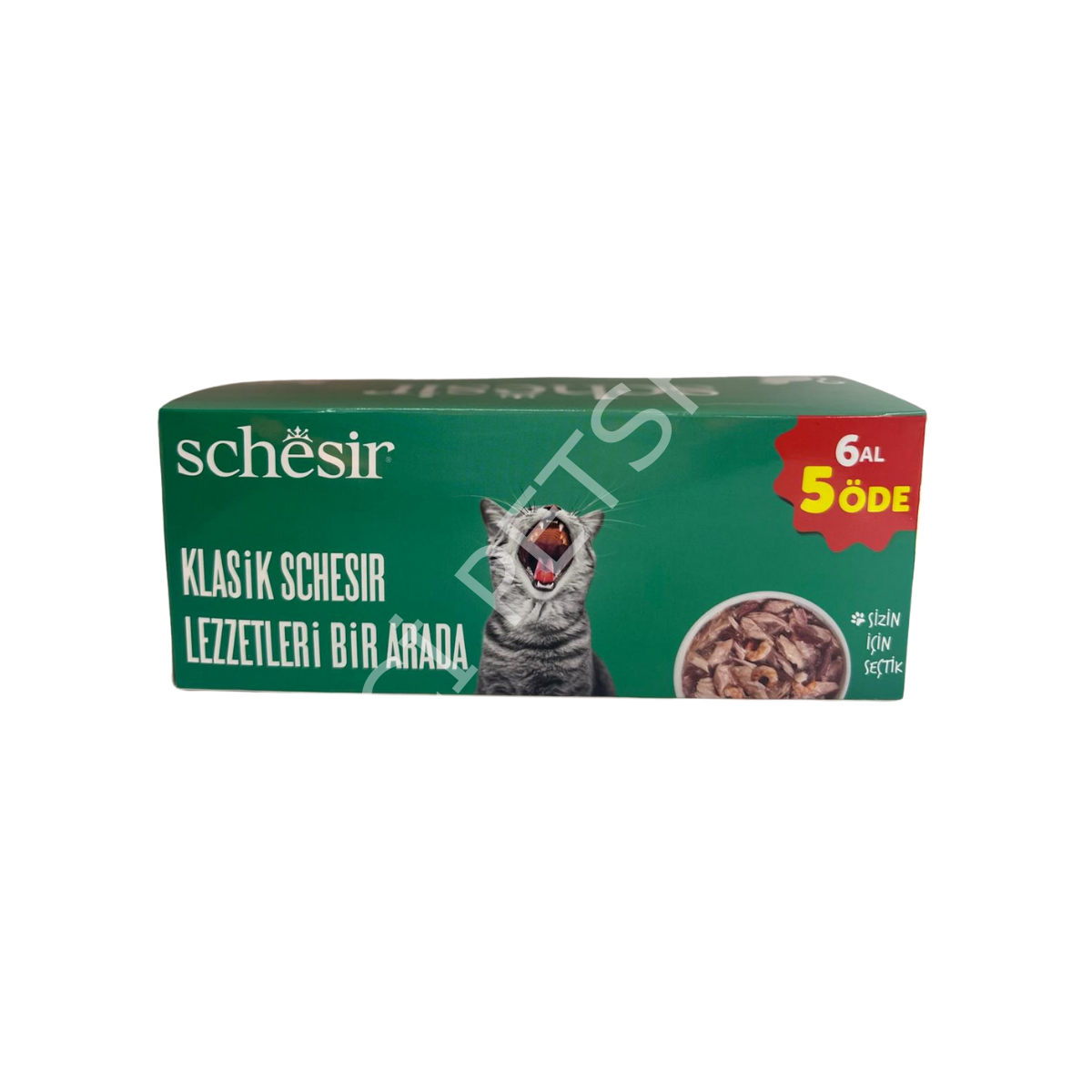 Schesir Klasik Lezzetler Kedi Maması 6 Al 5 öde