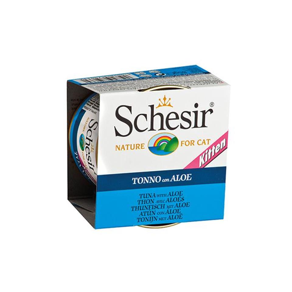 Schesir Ton Balık Ve Aloeveralı Yaş Yavru Kedi Maması 85gr