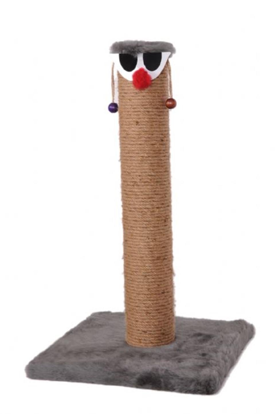 T05G-CATLİFE TIRMALAMA KALIN PALYAÇO 60CM GRİ