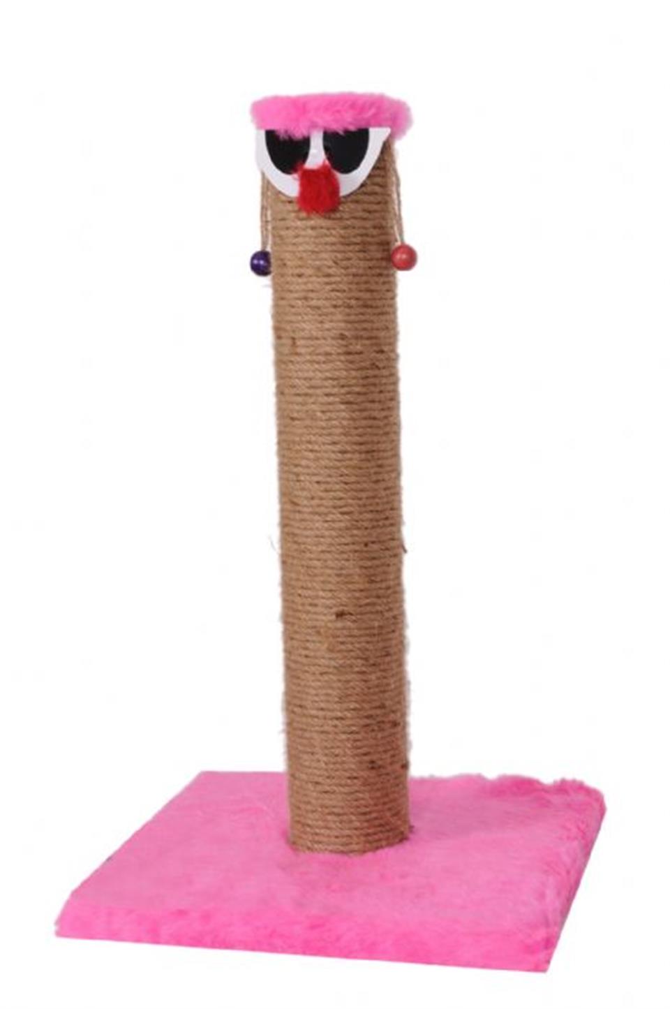 T05P-CATLİFE KALIN PALYAÇO 60CM PEMBE