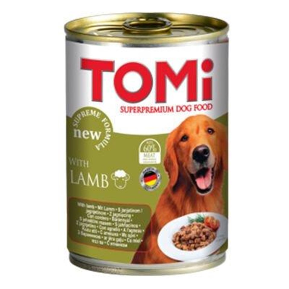 Tomi Kuzu Etli Köpek Konservesi 400 Gr