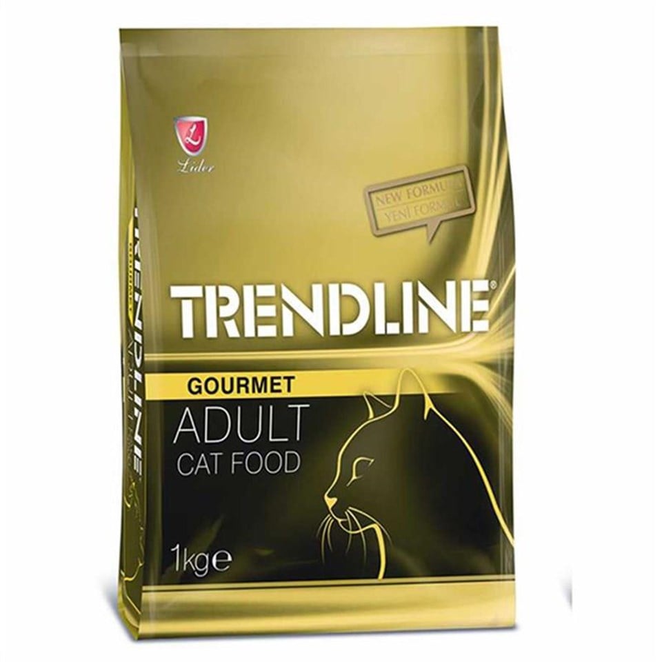 TRENDLINE 1KG ADULT CAT MULTICOLOR CHICKEN