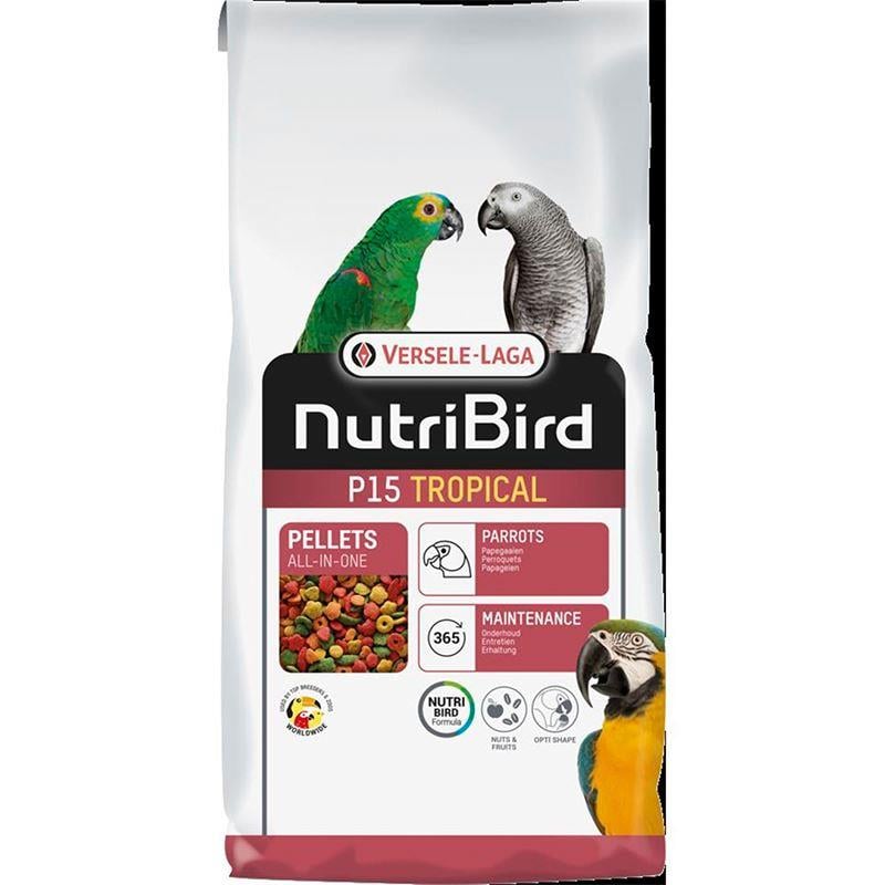 Versele Laga Nutribird P15 Pelet Tropical Papağan Yemi 1 Kg