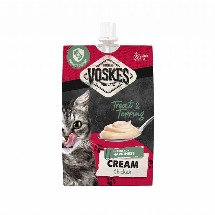 VOSKES TAVUKLU CREAM KEDİ ÖDÜLÜ 90GR
