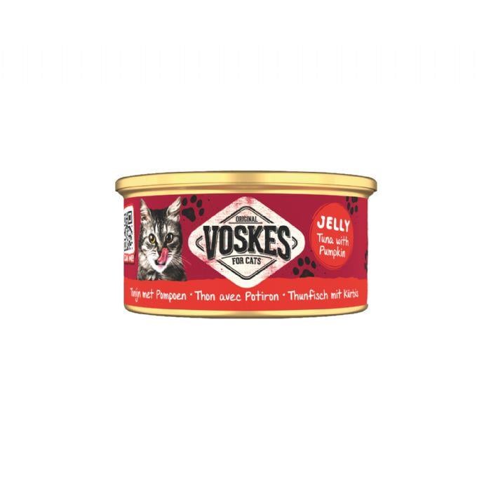 VOSKES TON BALIĞI ve BALKABAĞI KEDİ KONSERVESİ 85GR