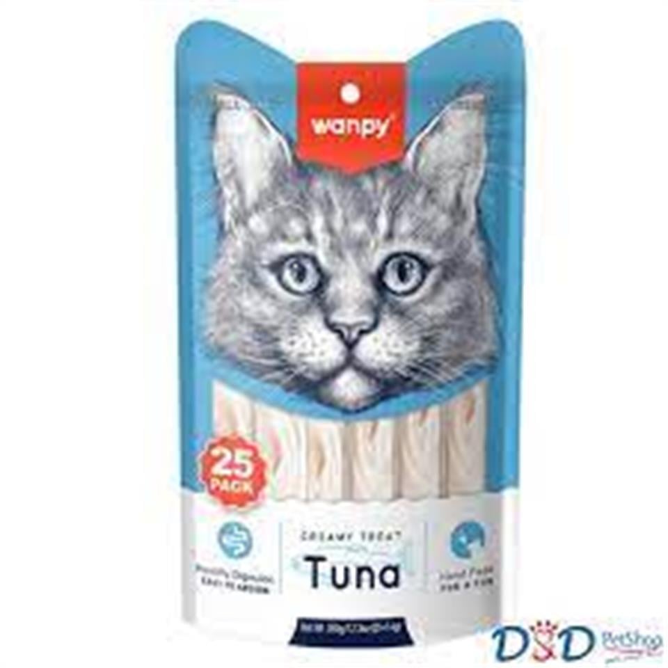 Wanpy Ton Balıklı Krema Kedi Ödülü 25x14gr
