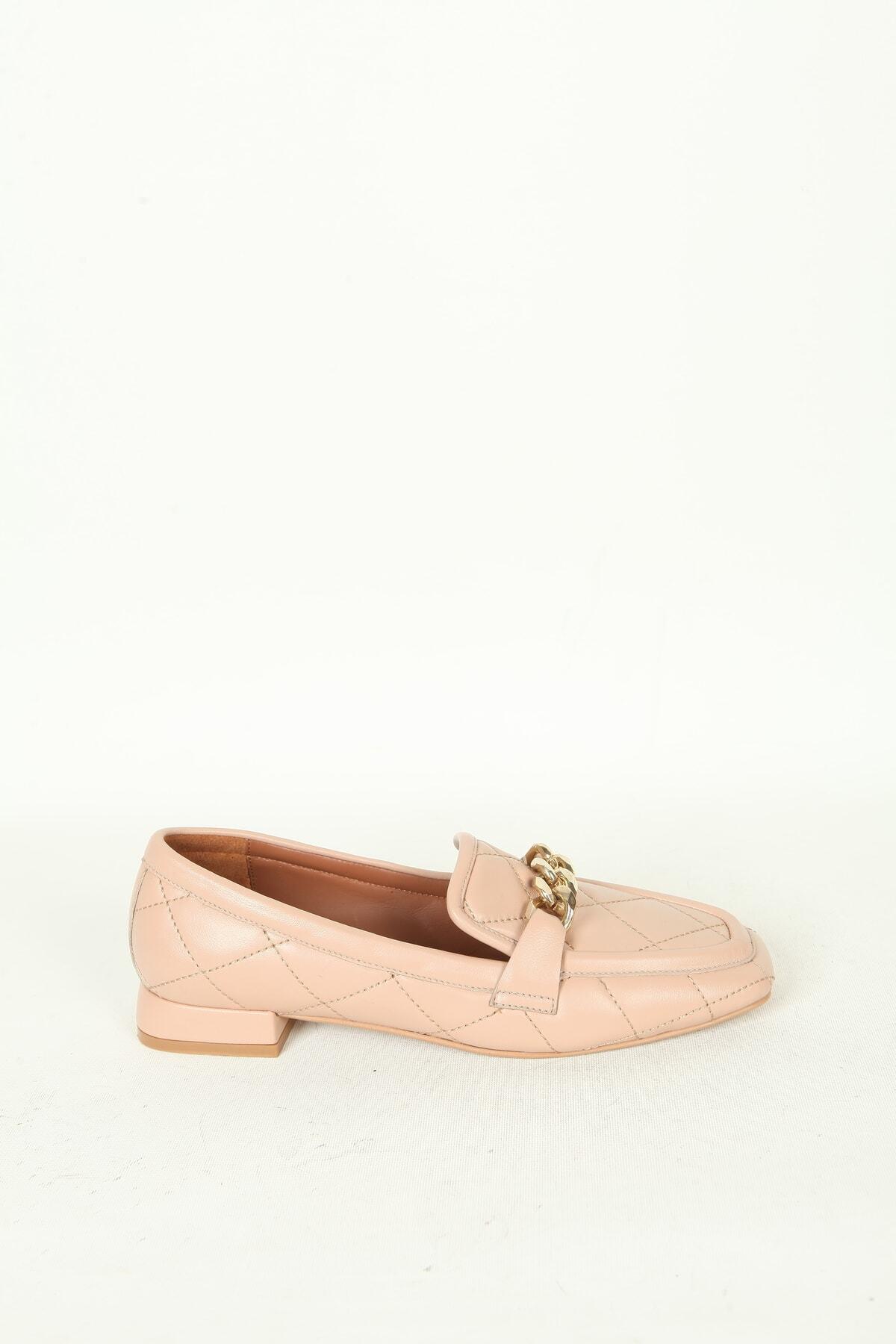 Kadın Deri Babet Pudra